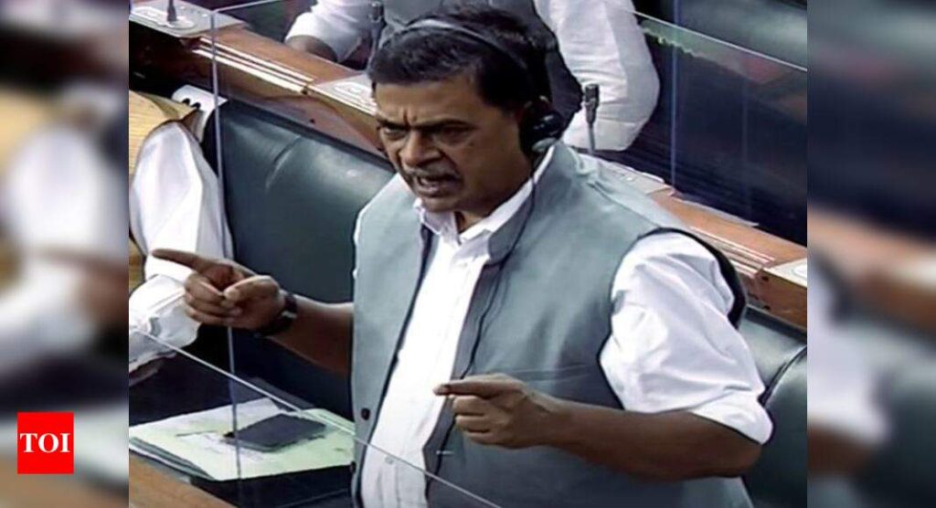 Either consumer or taxpayer has to pay for power: R K Singh - Times of India