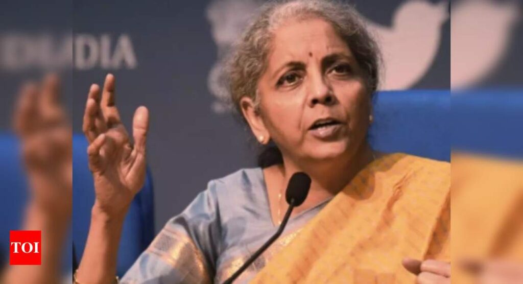 Finance minister Nirmala Sitharaman to meet PSB chiefs on Aug 25, track performance - Times of India