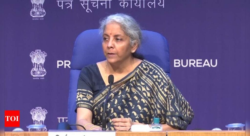 Finance minister exhorts industry to make investment for boosting growth - Times of India