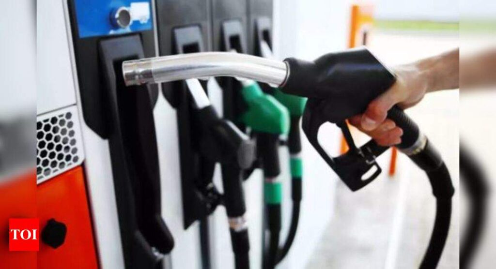 Fuel demand picks up in July, petrol at pre-Covid level - Times of India