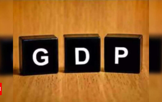 GDP growth in Q1 records 20.1% recovery on low base - Times of India