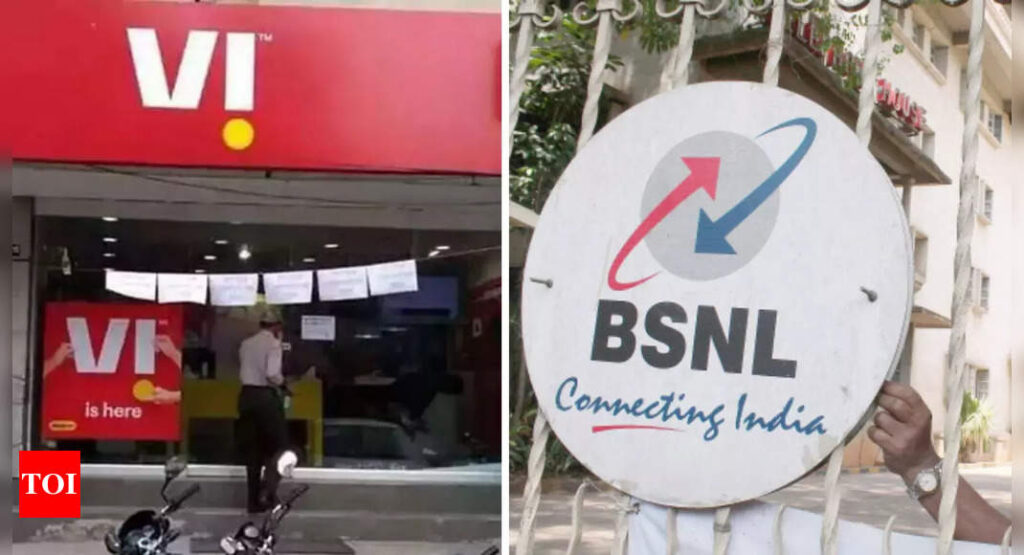 Government against merging ailing Vodafone Idea with BSNL-MTNL - Times of India