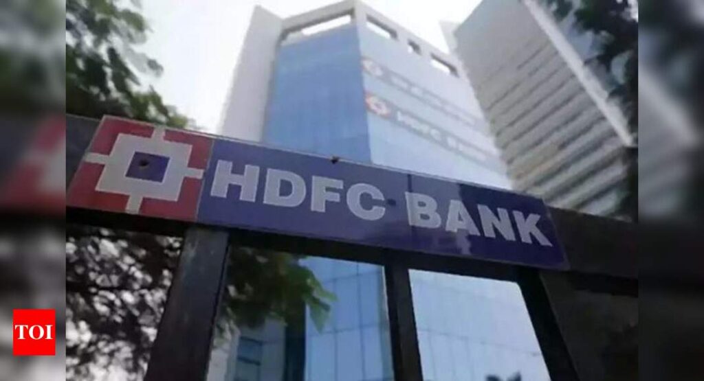 HDFC Bank can issue credit cards - Times of India