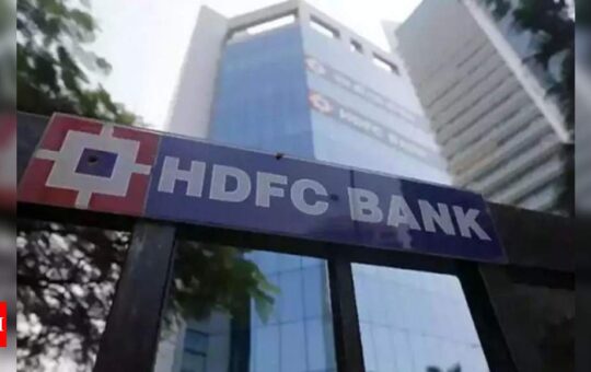 HDFC Bank can issue credit cards - Times of India