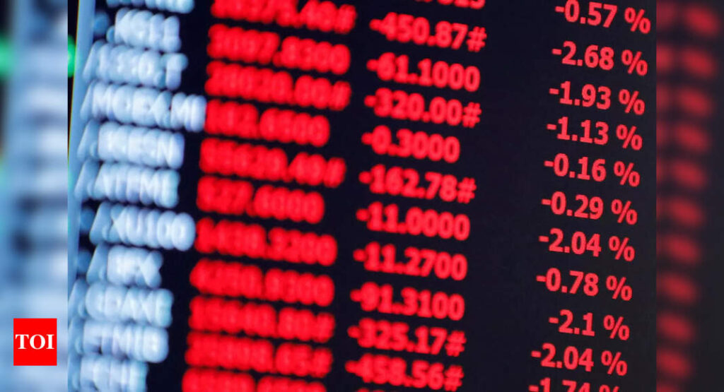 Half-a-trillion $ wiped off China markets in a week - Times of India