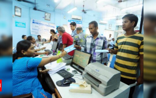 Jan Dhan accounts swell to 43 crore with total deposits over Rs 1.46 lakh crore - Times of India