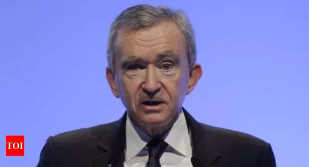 Louis Vuitton chief Bernard Arnault overtakes Jeff Bezos to become world's richest - Times of India