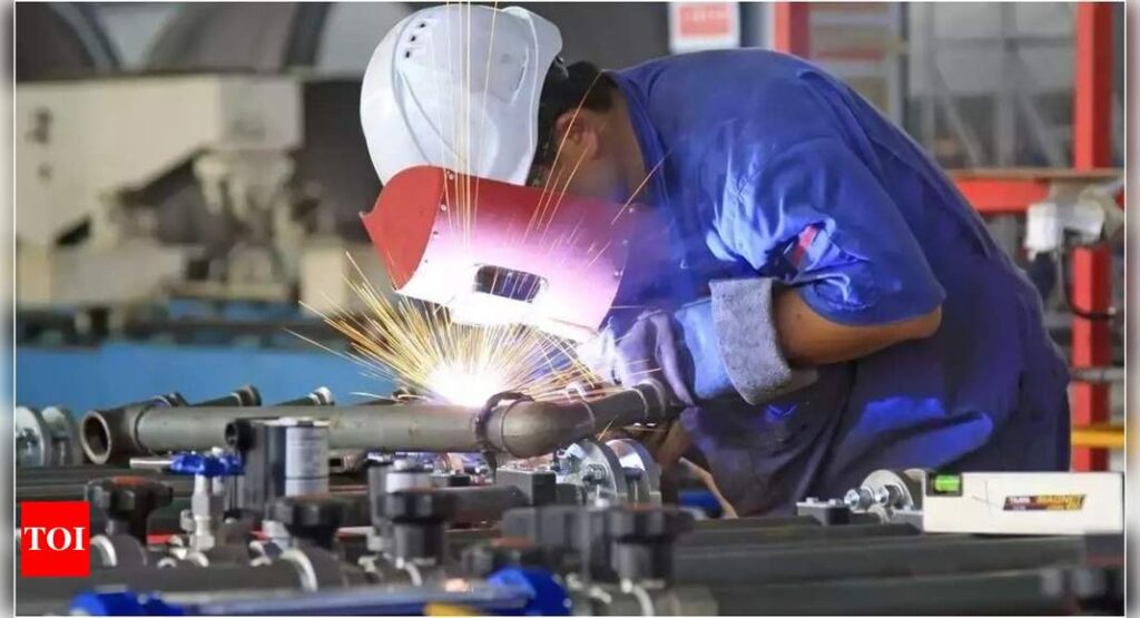 Manufacturing activity rebounds to a 3-month high: Survey - Times of India