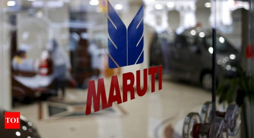 Maruti reports 58% increase in July production at 1,70,719 units - Times of India