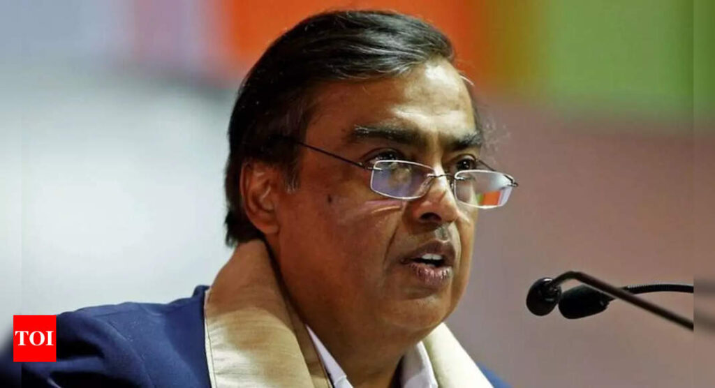 Mukesh Ambani’s green push won't stop oil from boosting his $80 billion fortune - Times of India