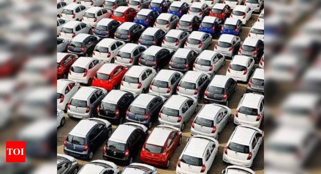 Passenger vehicle sales jump to 2.64 lakh in July: Siam - Times of India