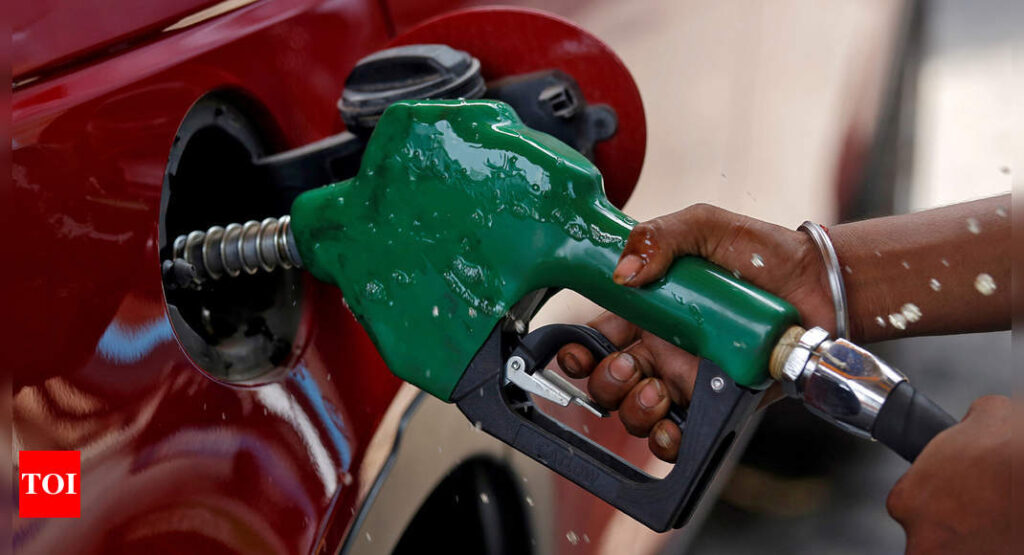 Petrol sales top pre-virus level for first time in 17 months, diesel 11% short - Times of India