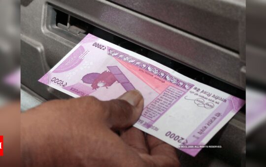 RBI new ATM Rules: ATM companies wary of RBI’s Rs 10,000 cash-out fine | India Business News - Times of India