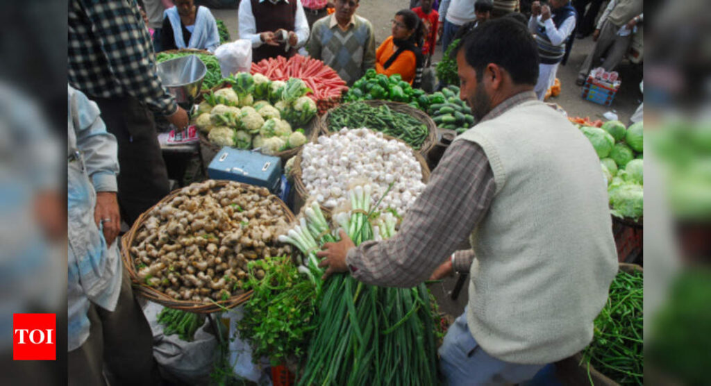 RBI says inflation is on track to meet projections - Times of India