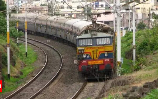 Railways may let private players lay tracks, collect revenue - Times of India