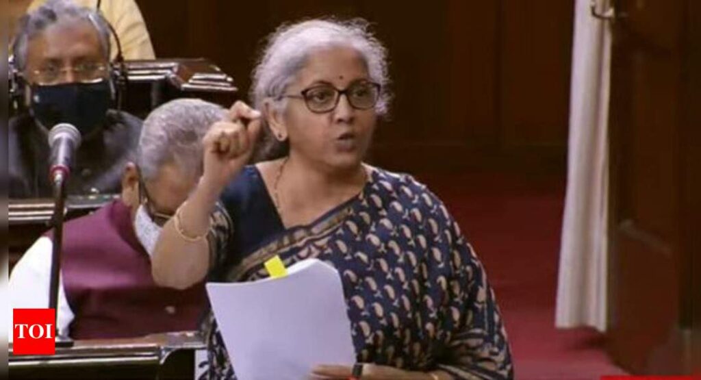 Rajya Sabha approves bill to end all retrospective taxation - Times of India
