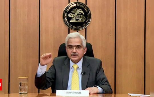 Rate cut on housing loans augurs well for economy, interest rate transmission has improved: RBI governor - Times of India