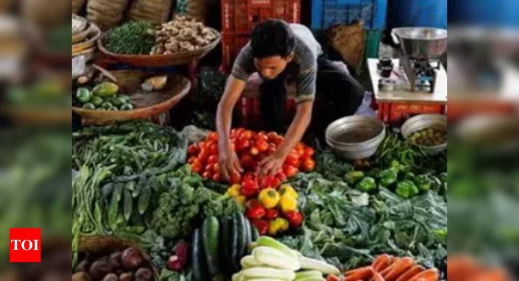 Retail inflation at 3-month low in July, June factory output up 13.6% - Times of India