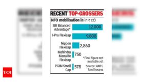 SBI MF nets record Rs 12,000 crore in new fund - Times of India