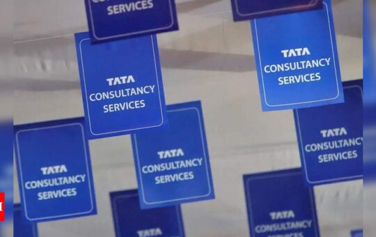 TCS market valuation races past Rs 13 lakh crore mark - Times of India