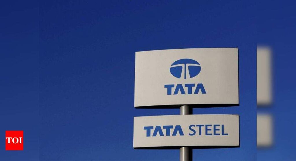 Tata Steel returns to black; Q1 profit at Rs 9,768 crore - Times of India