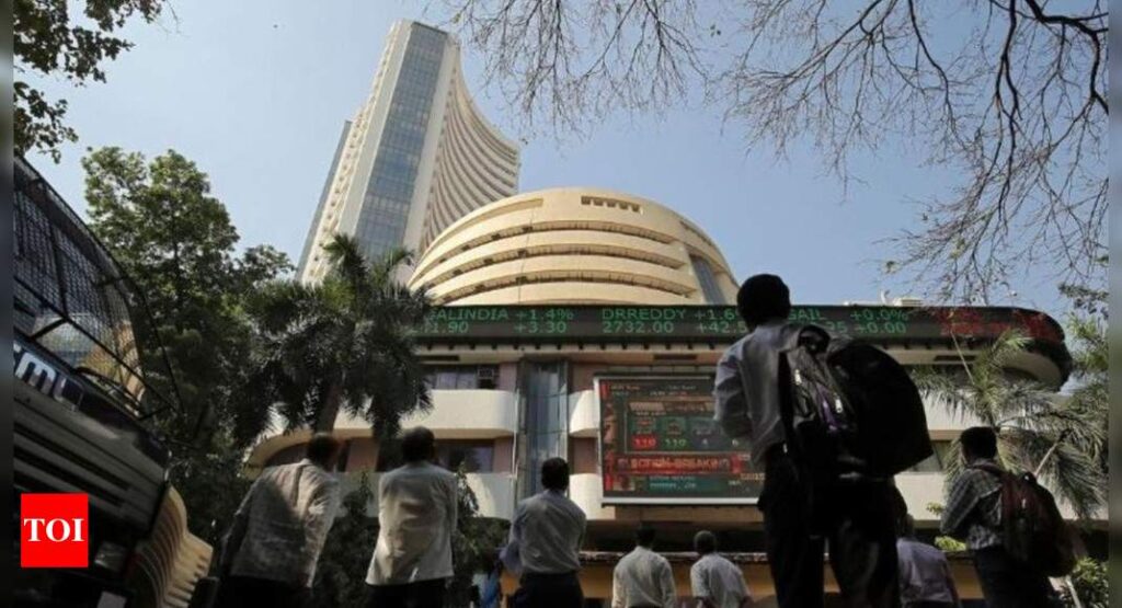 sensex today:  Sensex surges over 250 points to scale 56,000 for first time; HDFC Bank up 2% - Times of India