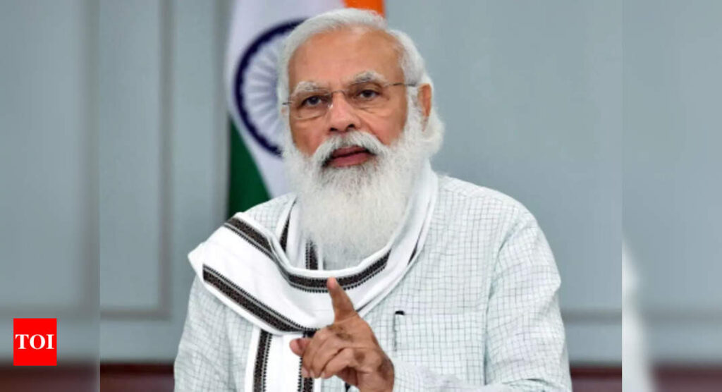 Economic recovery faster than Covid-19 damage: PM Modi - Times of India