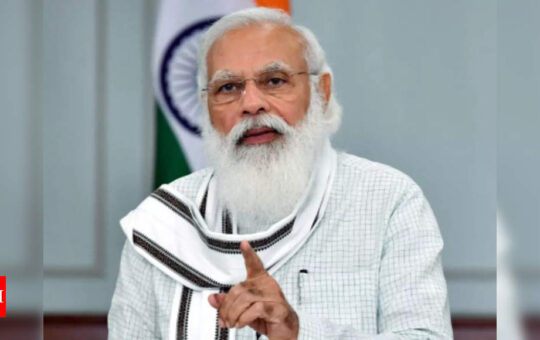 Economic recovery faster than Covid-19 damage: PM Modi - Times of India