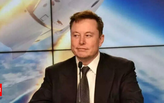 Elon Musk: Amazon takes a swipe at Elon Musk as satellite feud escalates | International Business News - Times of India
