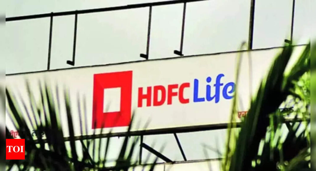 HDFC Life to cap policies, channels’ share in sales - Times of India