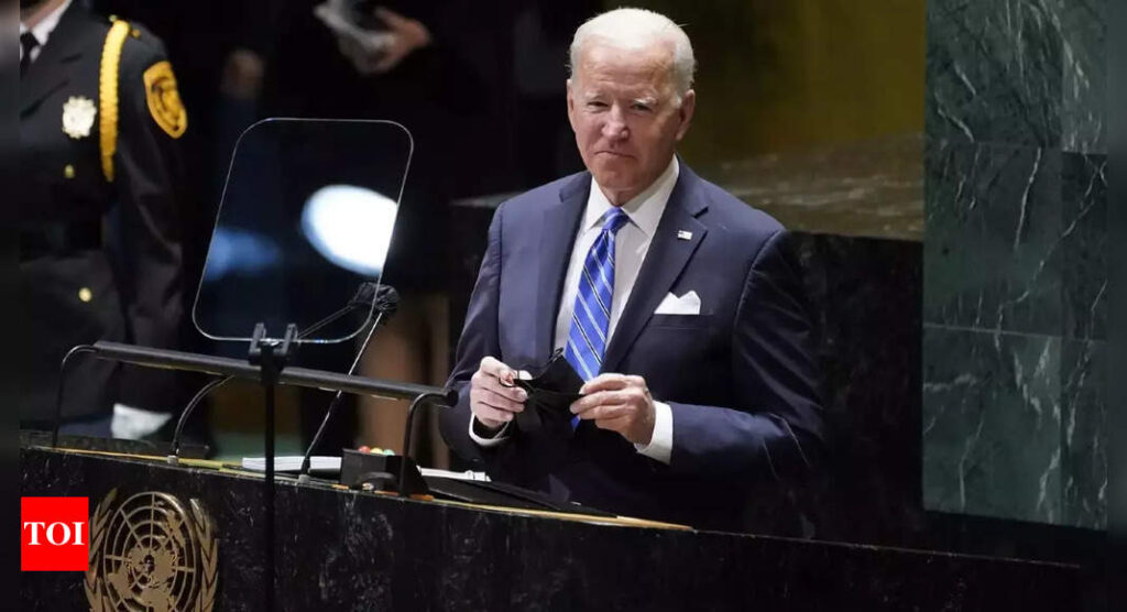 Joe Biden sanctions cryptocurrency exchange over ransomware attacks - Times of India