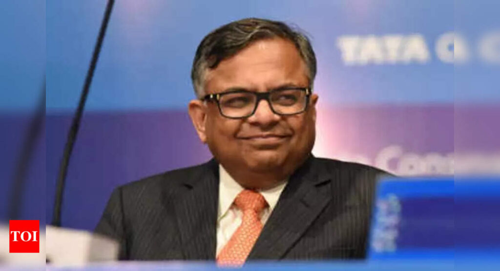 No structural change at Tata Group on anvil, says N Chandrasekaran - Times of India