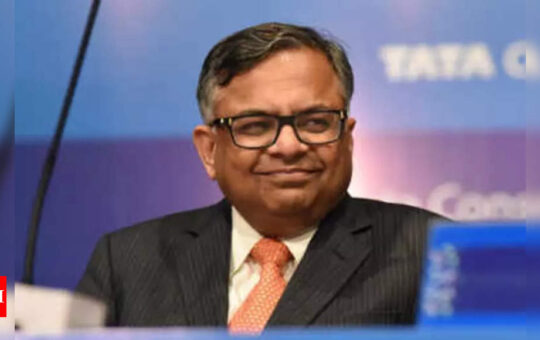 No structural change at Tata Group on anvil, says N Chandrasekaran - Times of India
