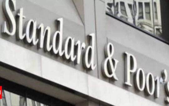 S&P expects India to see strong eco growth ahead - Times of India