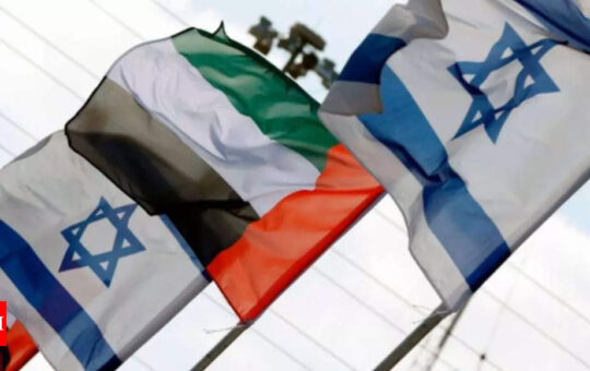 UAE aims for $1 trillion in activity with Israel by 2031 - Times of India