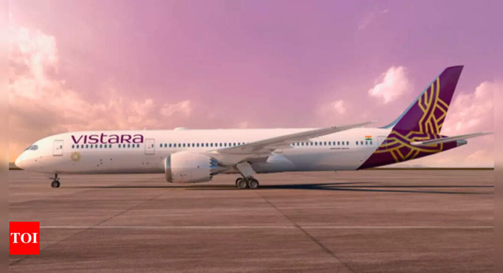 Vistara to start Delhi-Paris CDG direct from November 7 - Times of India