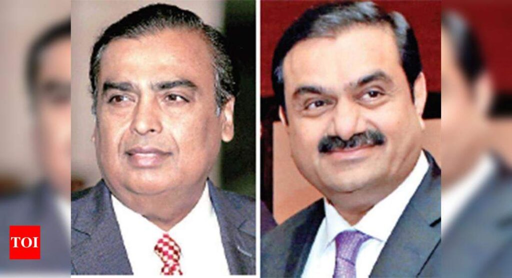 adani:  Gautam Adani throws $20-billion green energy gauntlet at Mukesh Ambani - Times of India