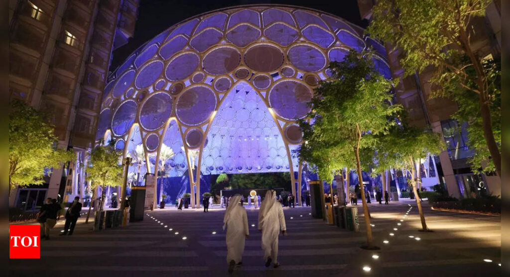 dubai:  Expo 2020 Dubai kicks off with lavish opening ceremony - Times of India