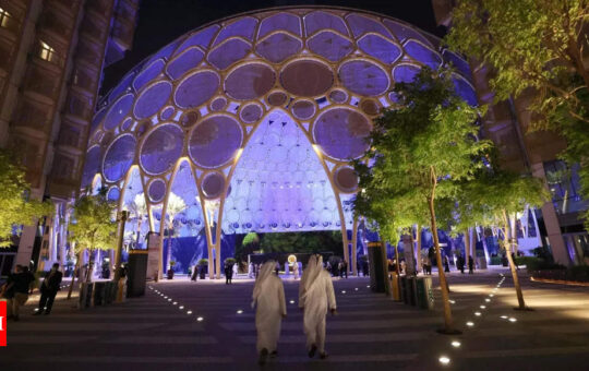 dubai:  Expo 2020 Dubai kicks off with lavish opening ceremony - Times of India