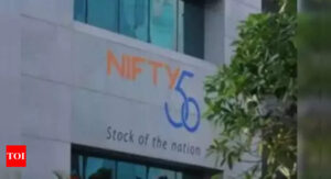nifty:  Nifty 50 hits record high as auto, energy stocks jump - Times of India