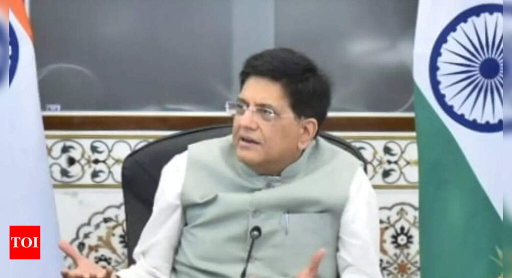 piyush goyal:  Union minister Piyush Goyal participates in G20 Sherpas' meeting - Times of India