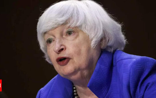 yellen:  US may exhaust funds by October 18 unless debt limit raised: Yellen - Times of India