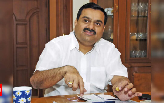 Adani’s wealth surges 261%, now Asia’s second richest - Times of India