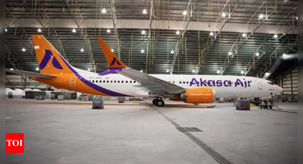 Akasa Air releases first look of its aircraft; airline plans 18 planes by March 2023 - Times of India