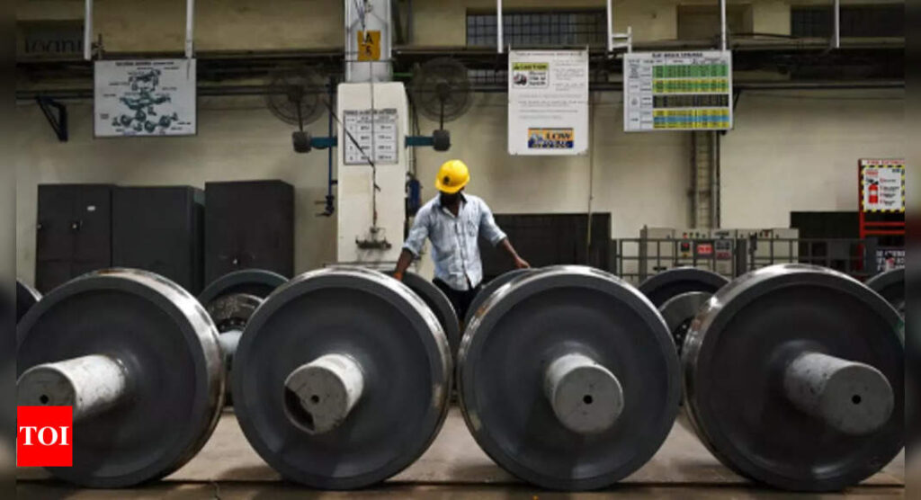 Core sector output expands at six-month high of 8.4% in April - Times of India