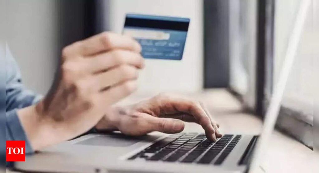 Credit card spending online nearly Rs 30,000 crore higher than swipes in March: RBI data - Times of India