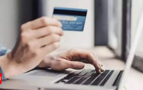 Credit card spending online nearly Rs 30,000 crore higher than swipes in March: RBI data - Times of India