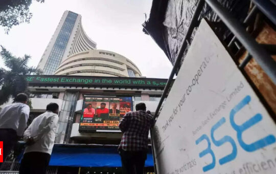 Indian stocks set for first annual decline in seven years: Reuters poll - Times of India