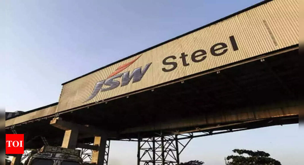 JSW Steel to maintain shipments to Europe without passing on cost of new export tax - Times of India