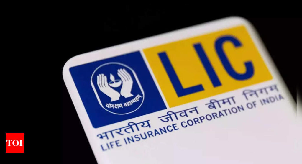 LIC reports lower profit in Q4; declares dividend - Times of India